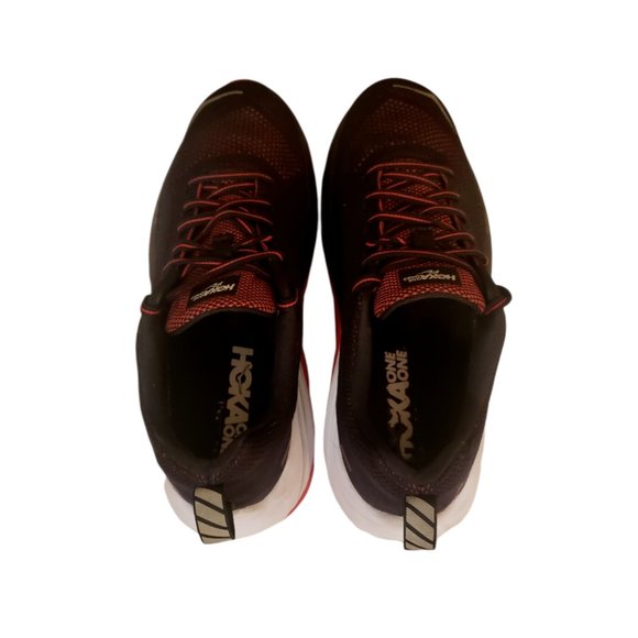 HOKA ONE ONE Mach Black / White Running Shoes - Men\'s Size 8